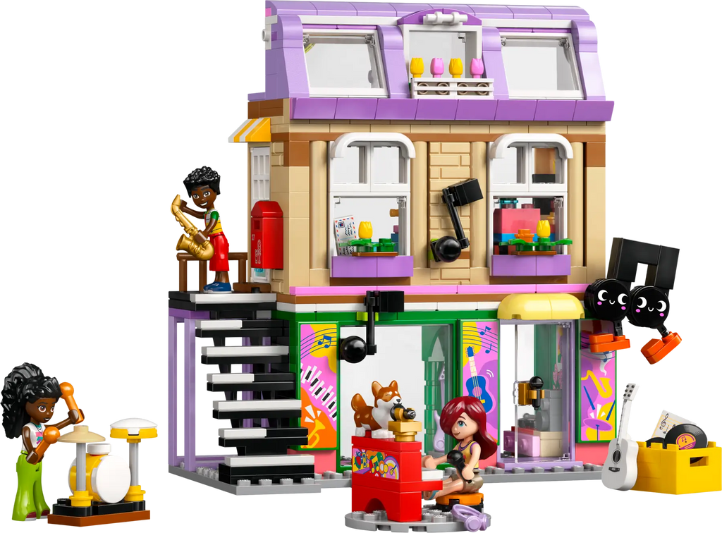 LEGO 42653 Music Store and Apartment for City Life Adventures