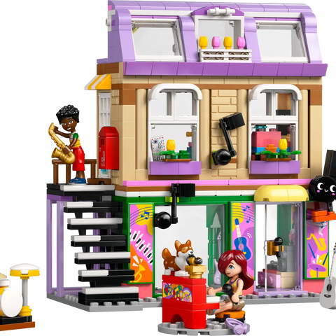 LEGO 42653 Music Store and Apartment for City Life Adventures