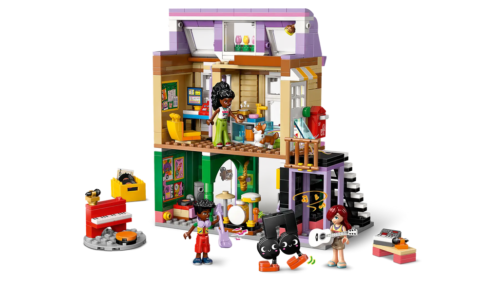 LEGO 42653 Music Store and Apartment for City Life Adventures