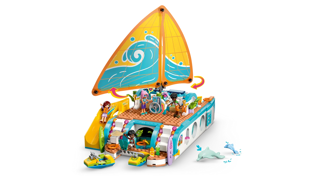 LEGO Travel Boat Adventure Exciting Sea Voyage Model 42664