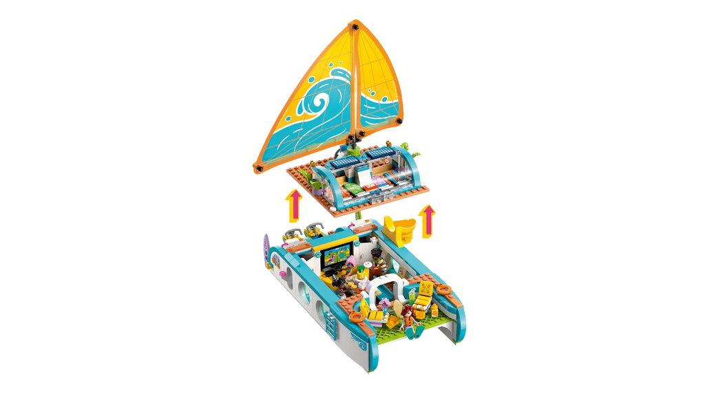 LEGO Travel Boat Adventure Exciting Sea Voyage Model 42664