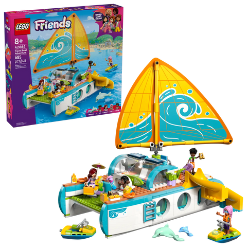 LEGO Travel Boat Adventure Exciting Sea Voyage Model 42664