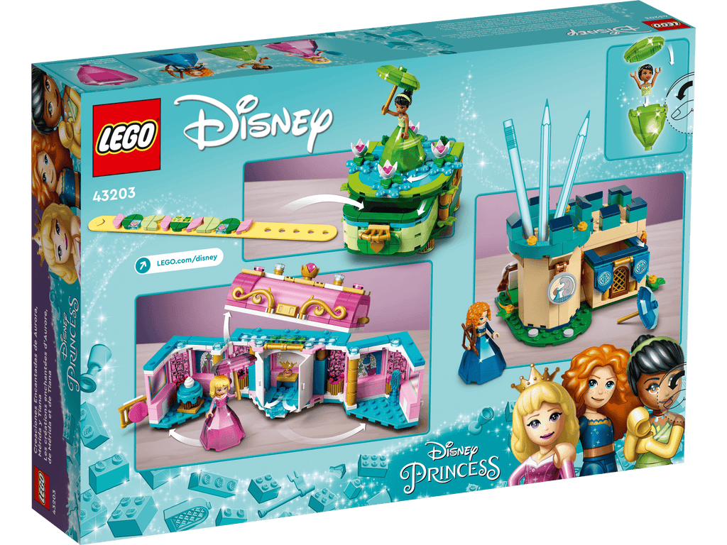 LEGO 43203 Aurora Merida & Tiana's Enchanted Creations