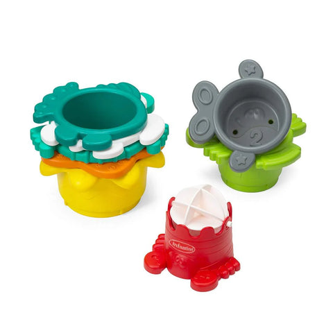 Infantino Stack O Fun – Stacking Toy For Babies Learning Hand Eye Skills