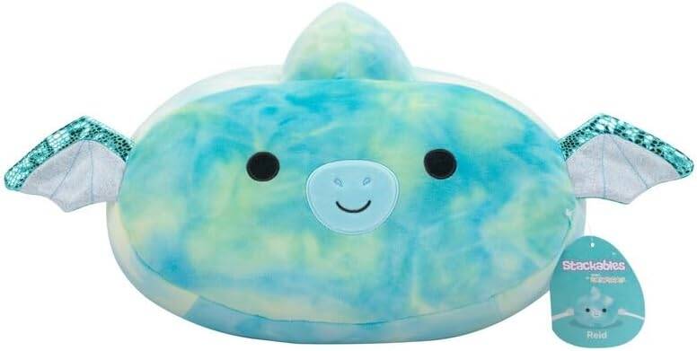 Squishmallow Stackables Blue Pterodactyl Reid