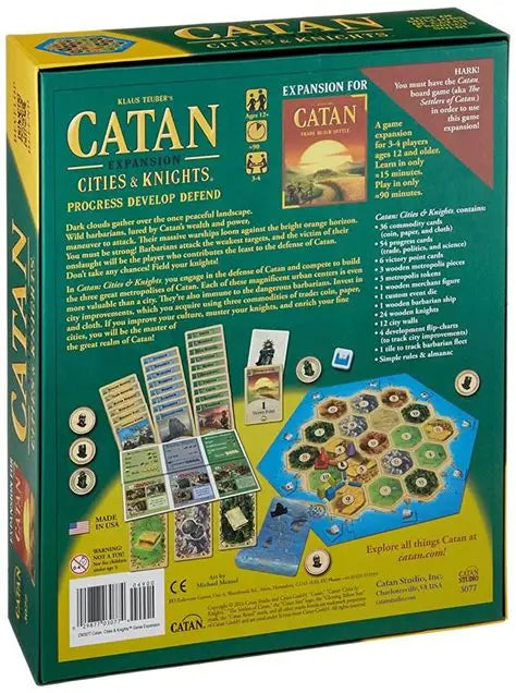 Catan Cities And Knights – Take Catan to the Next Level - Toyzoona