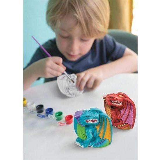 Gray Let the Dragon Roar with 4M 3D Mould Paint 04783 Toyzoona 4m-3d-mould-paint-dragon-04783-toyzoona-2.jpg Educational