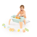White Smoke DOLU Activity Table with 30PCS 5211 Toyzoona 5211-b.png Baby and Toddler Toys