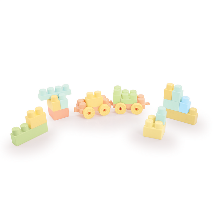 White Smoke DOLU Activity Table with 30PCS 5211 Toyzoona 5211-e.png Baby and Toddler Toys