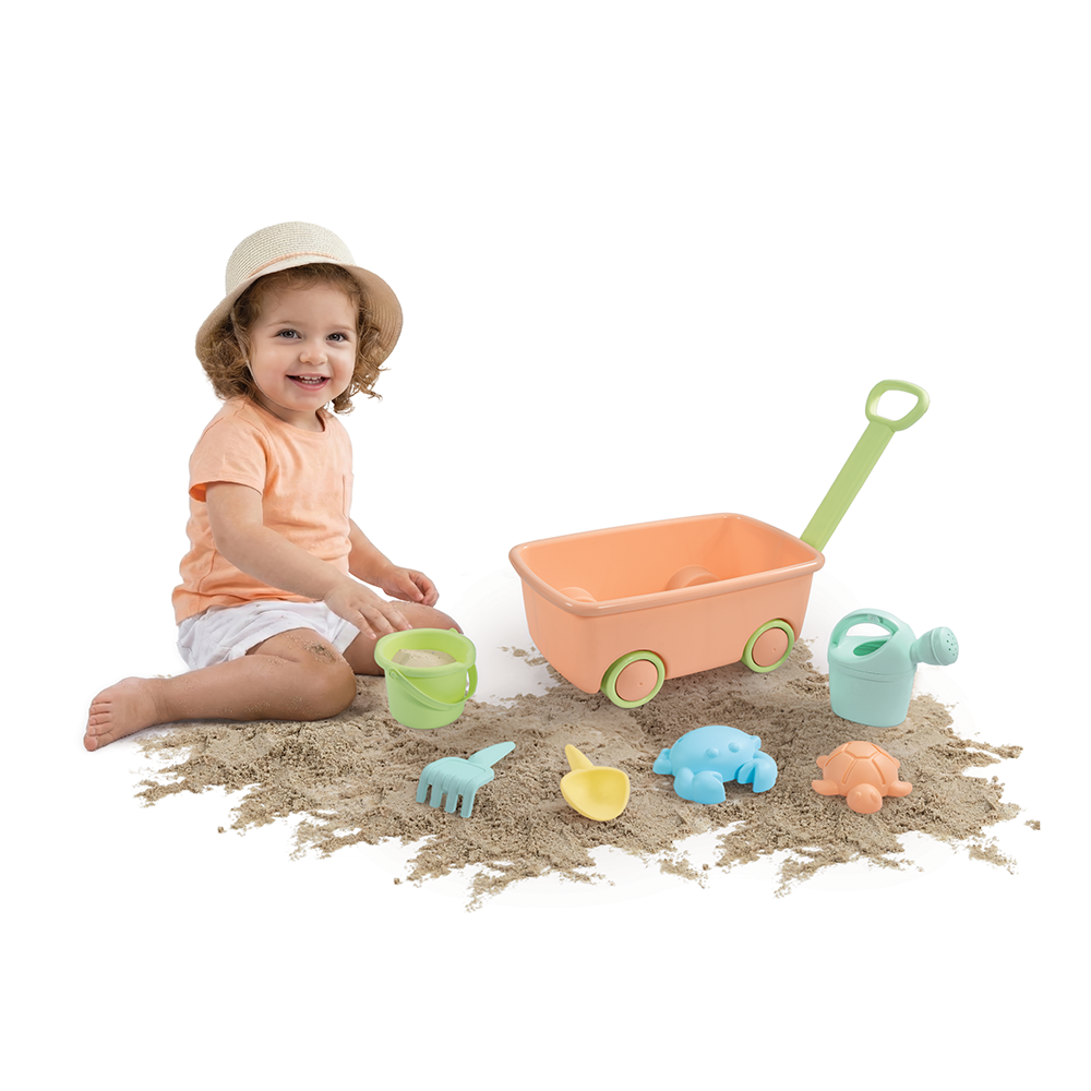 White Smoke DOLU Trolley with Block Set 5232 Toyzoona 5232-c.png Outdoor and Active Play
