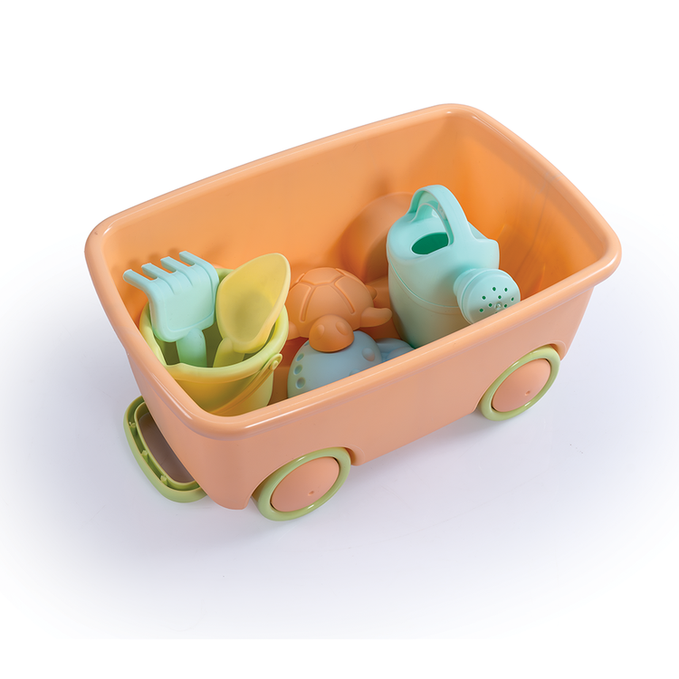 White Smoke DOLU Trolley with Block Set 5232 Toyzoona 5232-f.png Outdoor and Active Play