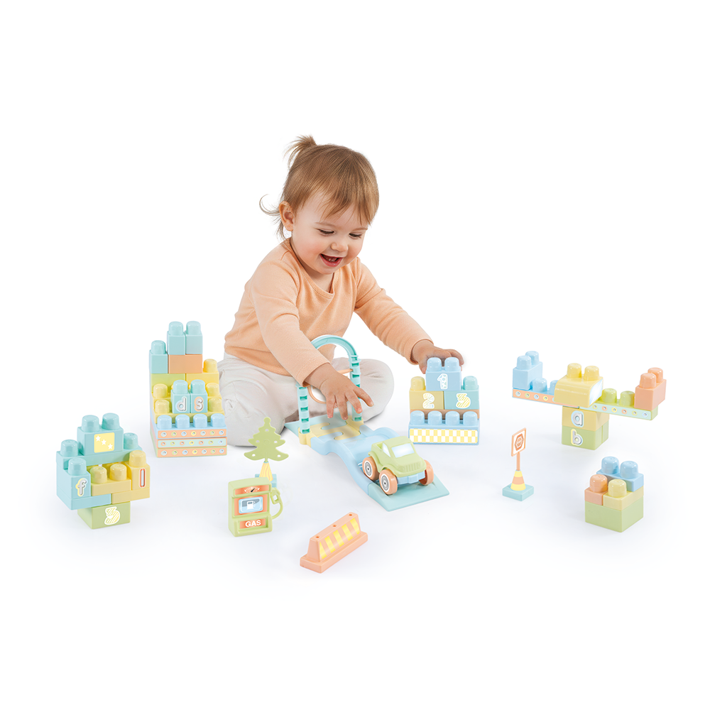 White Smoke DOLU 50PCS Toddler Playset 5235 Toyzoona 5235-c.png Baby and Toddler Toys