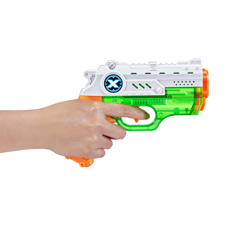 Tan XSHOT Fast-Fill Nano 56333 by ZURU HALSON ENTERPRISE 56333-X-SHOTWATER-WATERWARFARE-NANOFAST-FILLOpenBoxhand-01.png Action Figures and Play Sets