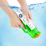 Powder Blue XSHOT Fast-Fill Nano 56333 by ZURU HALSON ENTERPRISE 56333-X-SHOTWATER-WATERWARFARE-NANOFAST-FILLOpenBoxhand-02.jpg Action Figures and Play Sets