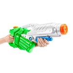 Light Gray XSHOT Water Warfare Hydro Hurricane Water Blaster 5641 by ZURU HALSON ENTERPRISE 5641-Zuru_X-SHOT-WATER_WARFARE-WATER_BLASTER-Hydro_Hurricane-hand-02.png Battling Toys
