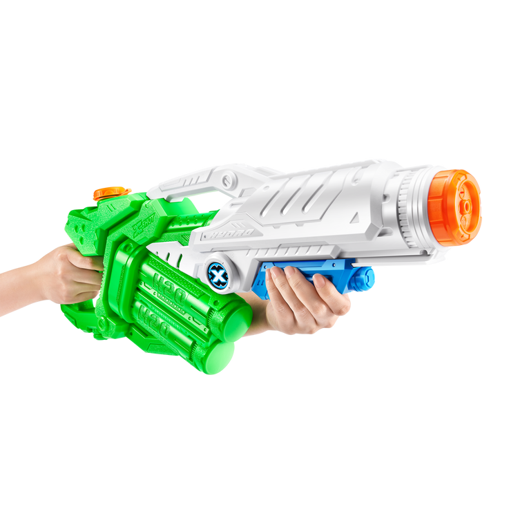 Light Gray XSHOT Water Warfare Hydro Hurricane Water Blaster 5641 by ZURU HALSON ENTERPRISE 5641-Zuru_X-SHOT-WATER_WARFARE-WATER_BLASTER-Hydro_Hurricane-hand-02.png Battling Toys