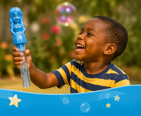 Dodger Blue Princess Bubble Stick Large Royal Outdoor Bubble Fun HALSON ENTERPRISE 5_eebd2048-c69e-46e8-bdb4-f87ee61a8fb6.png Outdoor and Active Play