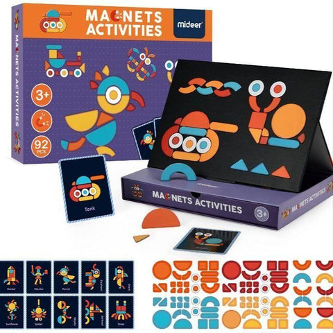 Tan Mideer Magnetic Puzzles – Stick, Solve, Smile Toyzoona mideer-magnetic-puzzles-toyzoona.jpg Games and Puzzles