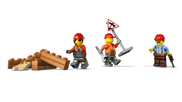 LEGO 60466 Yellow Bulldozer Construction Set For Imaginative Play - Toyzoona
