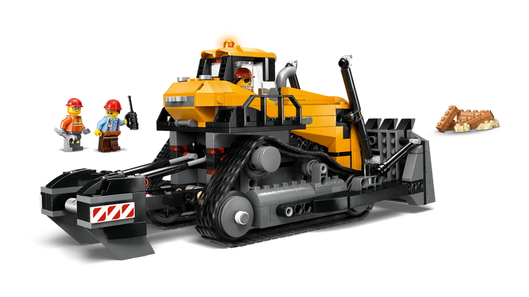 LEGO 60466 Yellow Bulldozer Construction Set For Imaginative Play - Toyzoona
