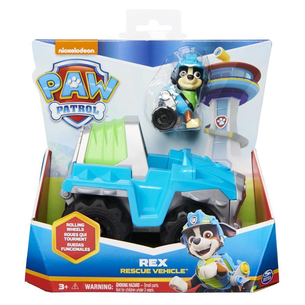 Light Gray Paw Patrol Rex Rescue Vehicle Online Purchase 6063452-20135679.jpg Action Figures and Play Sets