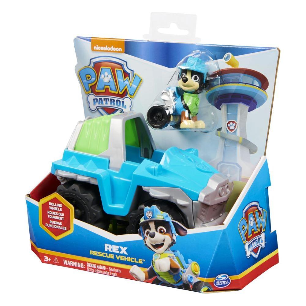 Gray Paw Patrol Rex Rescue Vehicle Online Purchase 6063452-20135679_2.jpg Action Figures and Play Sets