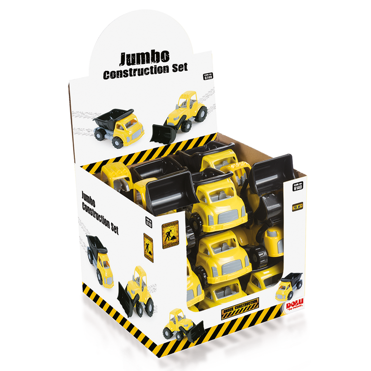 White Smoke DOLU Jumbo Construction Set 6140 Toyzoona 6140-3d.png Vehicles and Remote Control Toys
