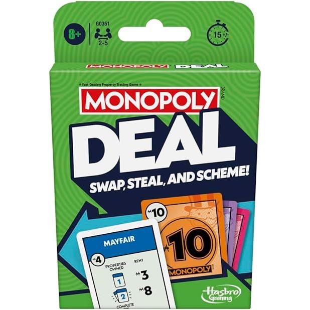 Wheat Monopoly Deal Card Game – All the Monopoly Fun in a Flash – Play fast, win faster Nairobi Toys House K Limited 617Rv6p163L._AC_SX425.jpg Games and Puzzles