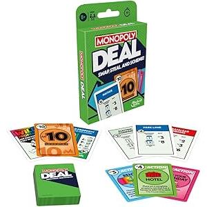 Antique White Monopoly Deal Card Game – All the Monopoly Fun in a Flash – Play fast, win faster Nairobi Toys House K Limited 61K-YRZE-_L._AC_SY300_SX300.jpg Games and Puzzles