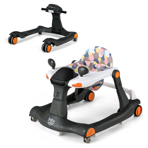 Light Gray 2In 1 Baby Walker Toyzoona 2in-1-baby-walker-toyzoona.jpg Infant Toys
