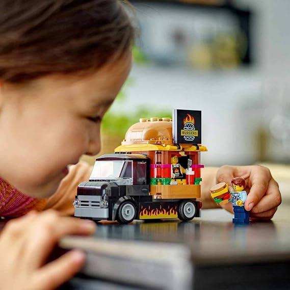 Rosy Brown Lego 60404 Burger Truck Toyzoona 61aBCygDbhL._AC_SX569.jpg Building Sets and Construction Toys