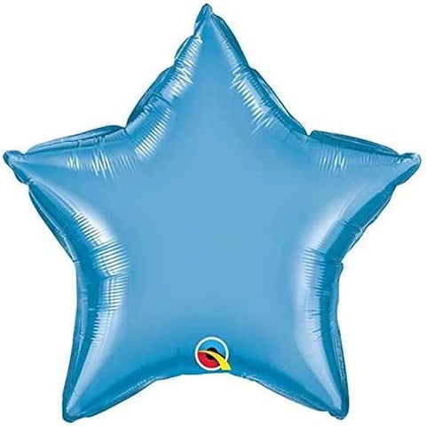 Steel Blue Qualatex Chrome Blue Star 90081 Balloon – Shiny and Fun Kids Party Balloon Toyzoona qualatex-chrome-blue-star-90081-balloon-toyzoona.jpg Gift, Party Goods & Wrapping Paper