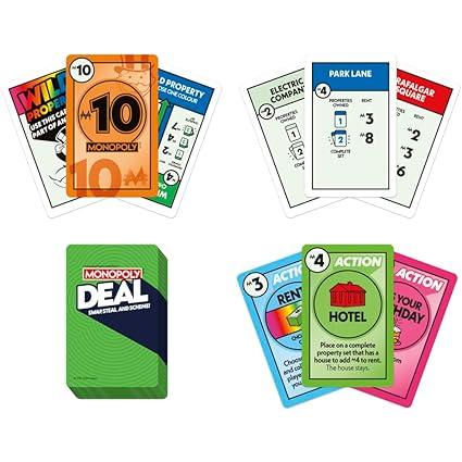 Dark Slate Gray Monopoly Deal Card Game – All the Monopoly Fun in a Flash – Play fast, win faster Nairobi Toys House K Limited 61hsLpaMhvL._AC_SX425.jpg Games and Puzzles