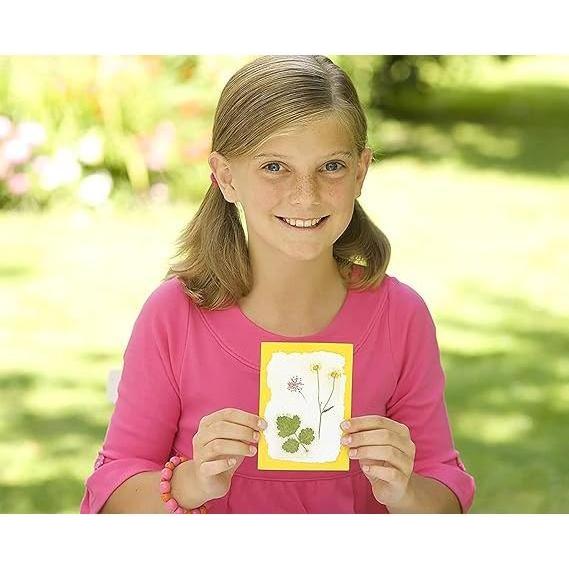 Tan 4M Pressed Flower Art 04567 – Crafting Nature’s Beauty HALSON ENTERPRISE 61uKZ-E6OKL._AC_SX569.jpg Educational Toys