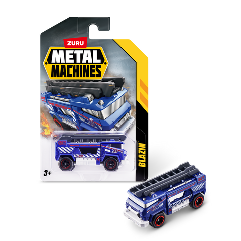 Wheat Metal Machines Racing Car 1-Pack 6708 by ZURU Toyzoona 6708_METAL_MACHINES-CARS-Metal_Machines_1PK_refresh_series_4_BLAZIN_Inpacking_Frontal__Hero.png Vehicles and Remote Control Toys