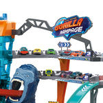 Dark Slate Gray Metal Machines Gorilla Rampage Garage Playset 6726 by Zuru Toyzoona 6726_Metal_Machines_gorilla_Storage.jpg Pretend Play and Play Sets