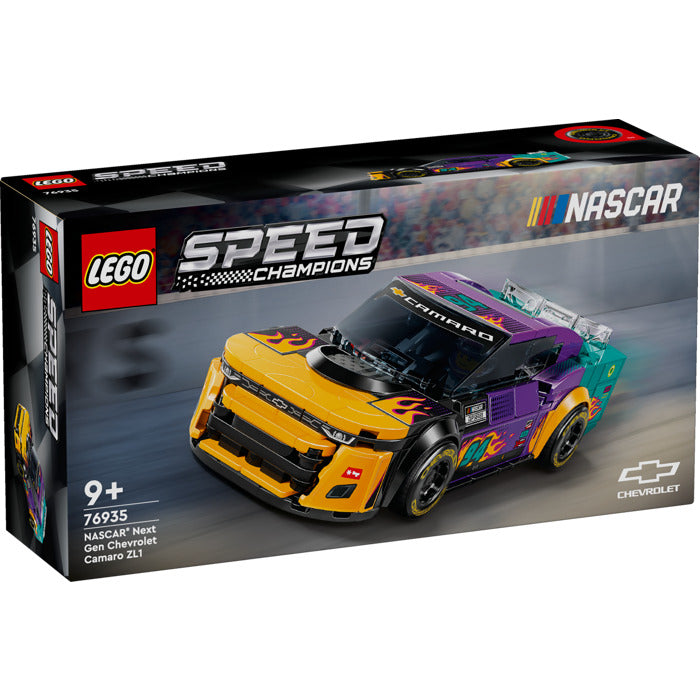Dark Slate Gray LEGO 76935 NASCAR Chevrolet Camaro ZL1 Racing Toy for Kids THE DREAM FACTORY 6.jpg Building Sets and Construction Toys