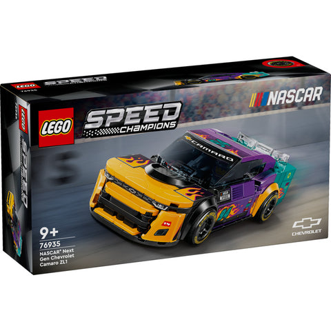 Dark Slate Gray LEGO 76935 NASCAR Chevrolet Camaro ZL1 Racing Toy for Kids THE DREAM FACTORY 6.jpg Building Sets and Construction Toys