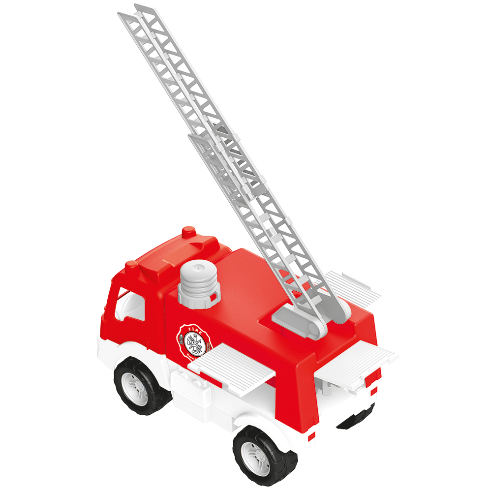 White Smoke DOLU Fire Truck in Window Box 38CM 7022 Toyzoona 7022-d.png Vehicles and Remote Control Toys