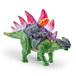 Dim Gray Robo Alive Dino Wars Stegosaurus Toy 7131 by ZURU Toyzoona 7131_ZURU_ROBO_ALIVE-DINO_WARS-SERIES_1_Stegasaurus_06.png Action Toys
