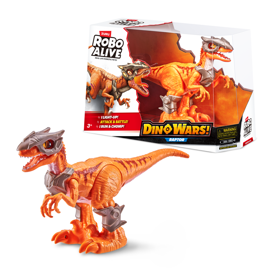 Buy Zuru Robo Alive Dinosaur Raptor 7133 For Children - Toyzoona