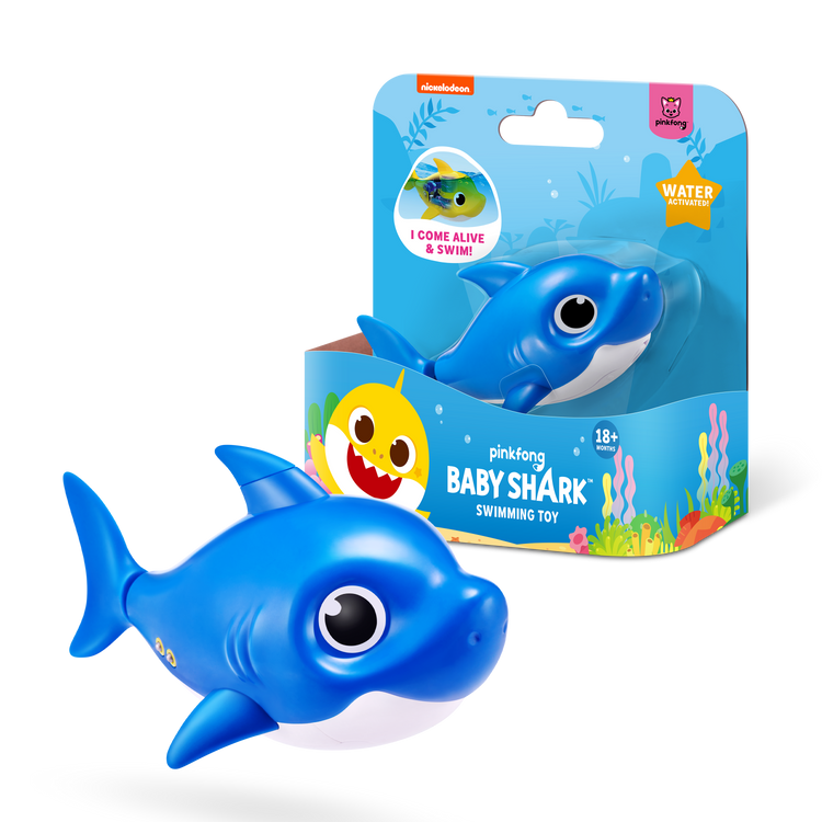 Dodger Blue Robo Alive Mini Baby Shark 7163TQ1 Music Play Fun For Kids Toyzoona 7163_2023-S003-ROBO_ALIVE_JUNIOR-ROBOTIC-S1_Mini_Baby_Shark_Blue_Ecomhero_01.png Action Figures and Play Sets