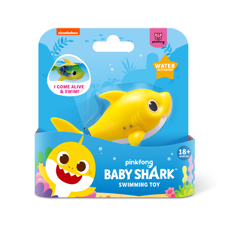 Dodger Blue Robo Alive Mini Baby Shark 7163TQ1 Music Play Fun For Kids Toyzoona 7163_2023-S003-ROBO_ALIVE_JUNIOR-ROBOTIC-SERIES_1_Mini_Baby_Shark_MA_B_1L_3L_Yellow_01_Front_of_pack_01.png Action Figures and Play Sets