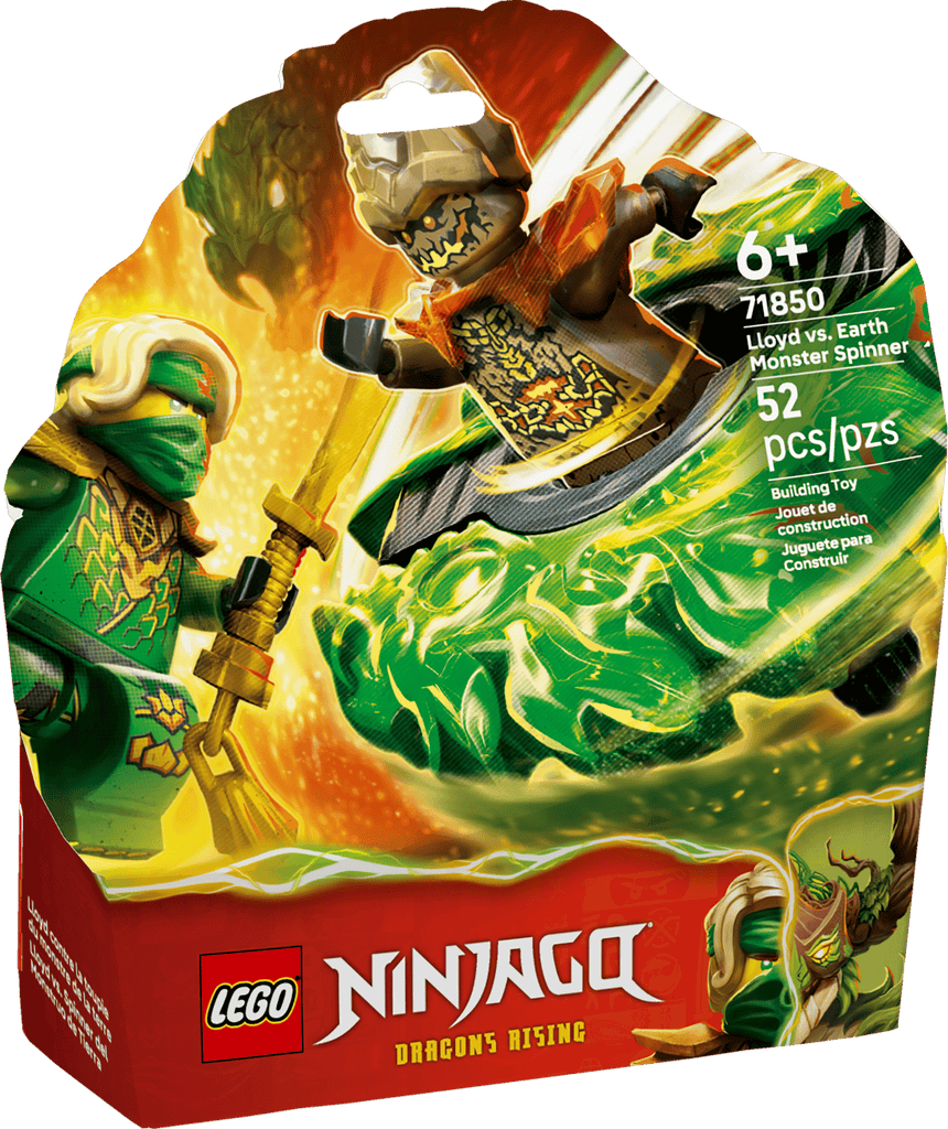 LEGO 71850 Lloyd vs. Earth Monster Spinner - Toyzoona