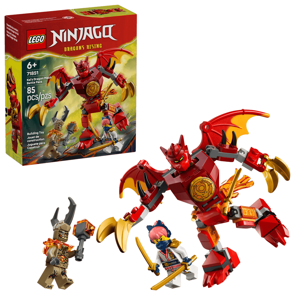 LEGO 71851 Kais Dragon Mech Battle Pack