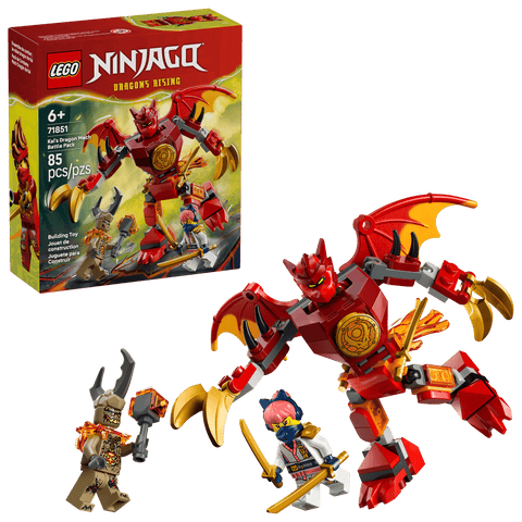 LEGO 71851 Kais Dragon Mech Battle Pack