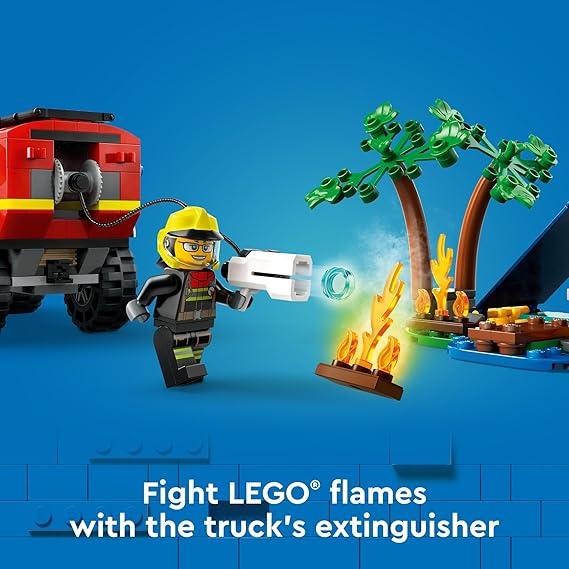 Dark Cyan Lego 60412 4X4 Fire Truck Rescue Boat Toyzoona 719gfaAgsHL._AC_SX569.jpg Building Sets and Construction Toys