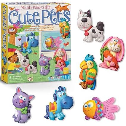 Light Gray Craft Pet Joy with 4M Cute Pets Kit 03539 HALSON ENTERPRISE 71AUyeNkPPL._AC_SX425.jpg Educational Toys