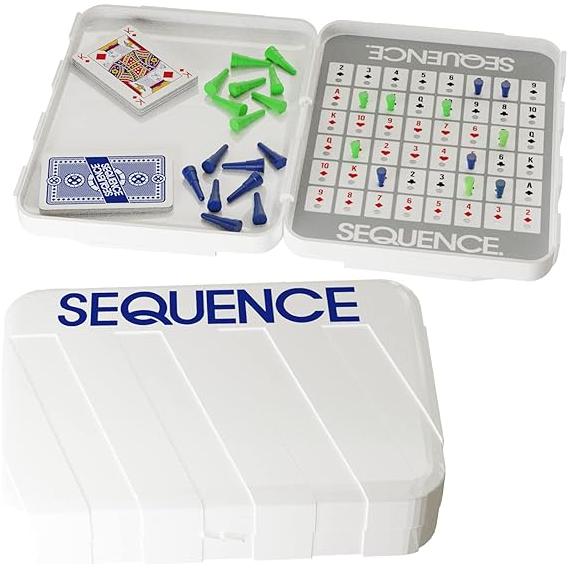 Light Gray Sequence Game Travel Classic – Compact Size, Full Fun Nairobi Toys House K Limited 71B-JlOcnuS._AC_SX569.jpg Games and Puzzles