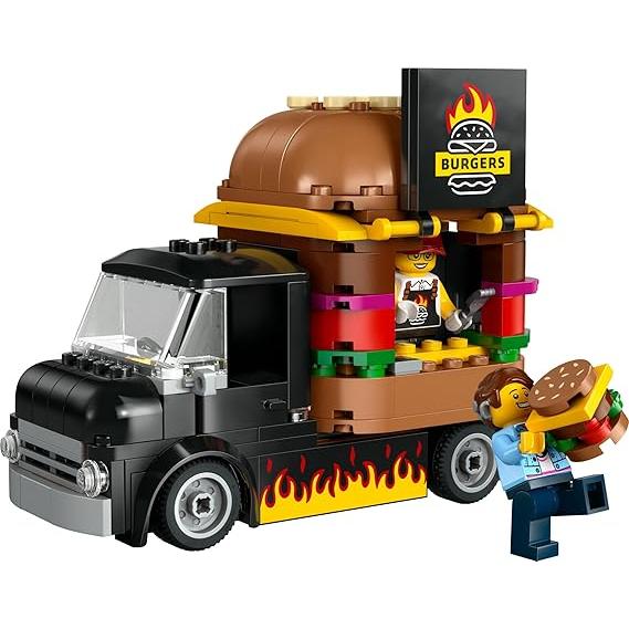 Dark Slate Gray Lego 60404 Burger Truck Toyzoona 71Cw5aBB6qL._AC_SX569.jpg Building Sets and Construction Toys